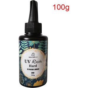 10/15/25/60/100/200G Uv Ultraviolet Hars Gel Curing Sneldrogende niet-toxisch Transparant Zonlicht Geactiveerd Hard In Voorraad