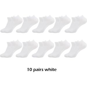 10 Paren/partij Mannen Sokjes Ademend Comfortabel Katoen Wit Grijs Zwart Solid Boot Sok Voor Man Prijs