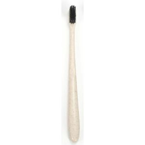 1 Pcs Milieuvriendelijk Tandenborstel Natuurlijke Tarwe Stro Handvat Bamboe Houtskool Haren Volwassen Zachte Ultra Fijne Haren Tandenborstels