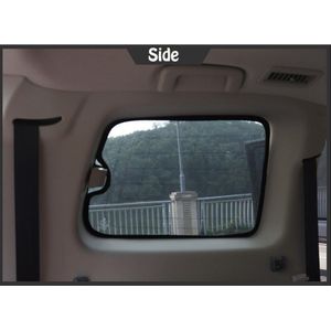 Car Window Zonnescherm Magnetische Mesh Voor Mitsubishi Pajero V97 2007 ~ Accessoires Zonnekap Polyester Gaas Mesh Bescherm Cover