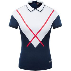 Zomer Vrouwen Sneldrogende Golf T-shirts Outdoor Sport Tops Korte Mouw Ademend Golf Shirt Ondergoed Kleding Golf Kleding