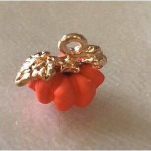 10 Stks/partij 3D Pompoen Halloween Charms Sieraden Earring Diy Maken Charms