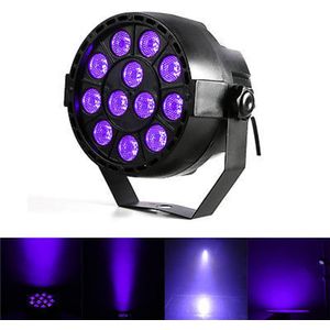 LED Disco UV Violet Black Lights DJ 36W EU Plug Par Lamp UV voor Party Kerst Bar Lamp Podium muur Wasmachine Spot Licht Backlight