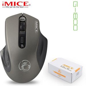 IMICE G-1800 Factory Direct Supply 2.4G Wireless Mute Mouse Business Office 4 Button Gaming Wireless Mouse Bluetooth Mouse