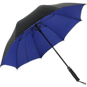 Golf Paraplu Mannen Sterke Winddicht Semi-automatische Lange Handvat Regen Paraplu Grote Man En Vrouwen Business Paraplu Mannen