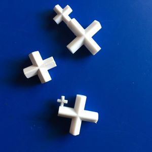 N35 Magneet Ptfe Magneetroerder Stirrer Ptfe Cross Stirrer 10/20/25/30/38/42/50Mm Wit Teflon Roterende Staaf, 5Pcs