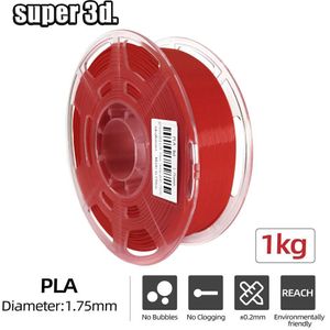 3D Printer Gloeidraad Pla/Pla + 1Kg 1.75Mm Transparante Nette Spool 3D Plastic Printing Materiaal Hoge Zuiverheid voor 3D Printers/Pennen