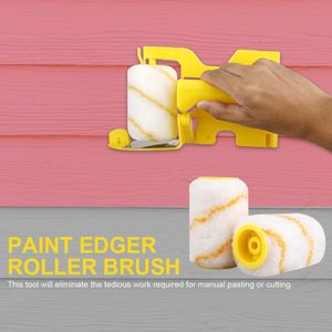 Muurschildering Gereedschap Clean-Cut Verf Edger Roller Borstel Schilderen Rand Voor Muur Plafond Deur Trimmen