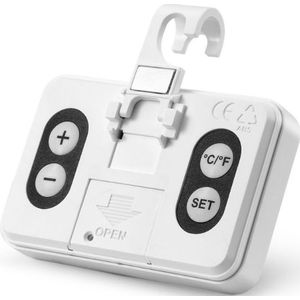 Opknoping Magnetische Digitale Alarm Thermometer Voor Koelkast Vriezer Met Hoge & Lage Temperatuur Alarm Batterij Inbegrepen 77UD