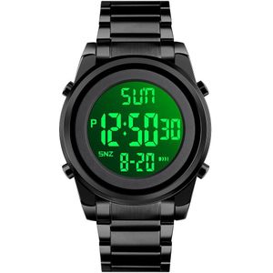 Skmei Japan Digitale Beweging Mannelijke Horloge Countdown Kalender Alarm Led Display Mannen Elektronische Klok Relojes Para Hombre 1611