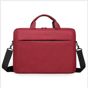 15.6-Inch Notebook Messenger Bag Laptop Tas Mannen En Vrouwen Zakelijke Schoudertas Oxford Doek Office Document Tas