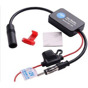 Silverstrong Universele Auto Radio Antenne Versterker Booster Voor Auto Dvd Universele Radio Voor Alle Auto 'S Met Ronde Interface