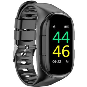 M1 Smart Horloge Voor Vrouwen Mannen Met Bluetooth Hoofdtelefoon Hartslag Bloeddrukmeter Waterdichte Sport Smartwatch Android Ios