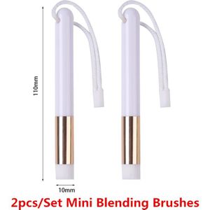1Cm Diameter Mini Blending Brush Set Voor Mengen Inkt Een Eitje Schilderen Detail Borstels Dichte Nylon Haren Voor Diy scrapbooking