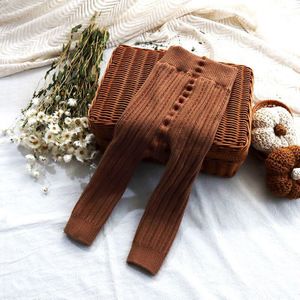 Winter Thicken Warm Kids Baby Meisjes Wollen Negen-Point Leggings Baby Verdikte Panty Leggings Baby Meisje Kleding 6M-4Y