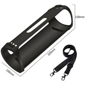 Outdoor Reizen Siliconen Case Cover Met Band Karabijnhaak Voor Sony SRS-XB43 Draagbare Draadloze Bluetooth Speaker