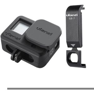 Ulanzi G8-3 Vlog Camera Case Voor Gopro 8 Black & Ulanzi G8-7 Voor Gopro Hero Black 8 Batterij Deksel verwijderbare Type-C