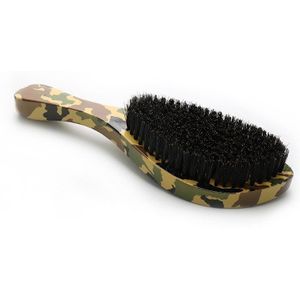 Drewti Beervarkenshaar Beukenhout 360 Golf Borstel Leger Camouflage Stijl Afro Mannen Afrikaanse Korte Haar Professionele Durag Borstels
