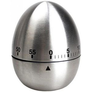 Mechanische Ei kookwekker Koken Timer Alarm 60 Minuten Rvs Keukengerei Keuken Gadgets Timer C1226 d