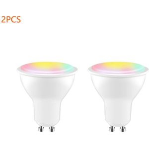 1/2/3/4/5 Pcs Gu10 Wifi Smart Led Lamp Spotlight Rgb Lamp App Controle Smart Home werken Met Alexa Google Thuis 85-265V