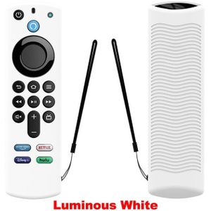 1Pc Afstandsbediening Geval Vervanging Voor Tv Stick Alexa Voice Remote (3rd Gen) Release Siliconen Beschermhoes Mouwen Met Lanyard