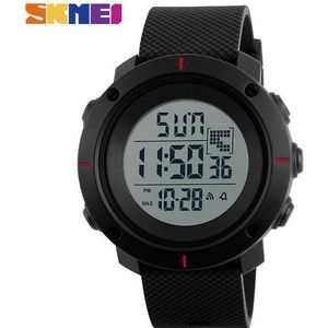 Skmei 1213 Outdoor Sport Led Digitale Horloges Mannen Multifunctionele Chronograaf 5Bar Waterdicht Wekker Reloj Hombre