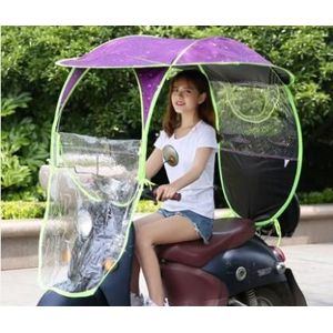 Elektrische Auto Luifel Motorfiets Verdikking Carport Fiets Voorruit Zonnebrandcrème Paraplu Cover CD50 Q02
