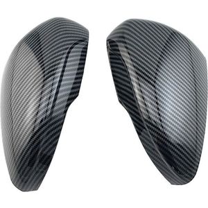 Abs Carbon Fiber Achteruitkijkspiegel Side Door Spiegels Cover Trim Voor Ford Focus MK4 Sedan Hatchback