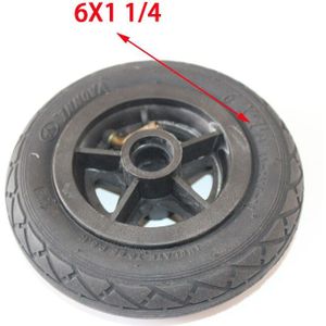 Motorfiets 6x1 1/4 band 150 MM Scooter Inflatie Wheel Aluminium plastic Hub Binnenband Elektrische Scooter 6 Inch Luchtband