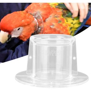 Vogel Beschermende Papegaai Kraag Anti-Bite Plukken Veer Wondgenezing Beschermende Nek Cover Kraag Voor Vogel