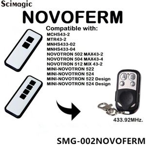 Novoferm 502 MAX43-2, 504 MAX43-4 Clone Garage Poort Afstandsbediening 433,92 Mhz Rolling Code Duplicator