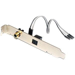 24Bit192khz Desktop Decoder Computer Professionele Pcb Digitale Audio Optical Fiber Voor Algemene Moederbord Kaart Baffle