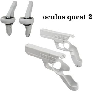 1 Paar Vr Games Shooting Game Shell Links &amp; Rechts Shooting Game Model Voor-Oculus Quest 2 Touch Controller accessoires