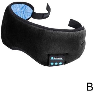 Smart Slaap Oogmasker Bluetooth Draadloze Muziek Dutje Hoofdtelefoon Oortelefoon Reizen Eye Shades Met Ingebouwde Speakers Mic Handsfree