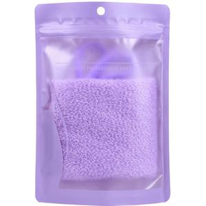 Rekbaar Body Exfoliërende Hals Terug Scrubber Douche Bad Doek Tool Washandje Polyester Bamboe Wassen Rug En Nek Product