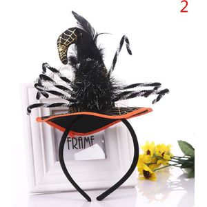 Halloween Spider Hoofdband Partij Pompoen Decoratie Heks Hoed Hoofddeksels