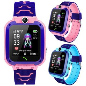 Smart Horloge Gps Gsm Locator Touchscreen Tracking Sos Waterdichte Armband Voor Kinderen SP99