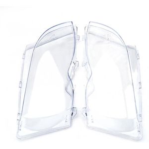 2 stuks Auto Koplamp Koplamp Clear Lens Cover voor BMW 3 Serie E46 2001-2005 Facelift 63126924043 63126924044 Auto styling