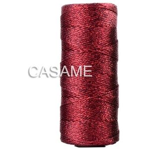 Baker Touw Gestreepte 110yard12ply Gestreepte Diy Metallic Golden Goud Zilver Twist Touw Baker Twijndraden Craft Verpakking Spoelen