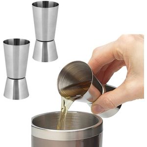 15/30Ml Of 25/50Ml Rvs Cocktail Shaker Meet Cup Dual Shot Drink Geest Meet jigger Keuken Gadgets Bar Gereedschap