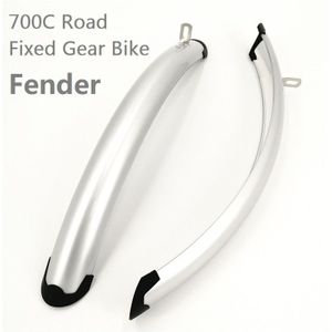 Bike Fenders 700C Road Fiets Retro Bike Fixed Gear Fiets Spatbord Fiets Praktische Onderdelen Zilver