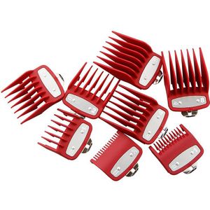 8 Stks/set Limiet Kam Voor Wahl Elektrische Clipper Universele Kapper Professionele Snijden Gids Hangen Gesp Clipper Guard Y0527