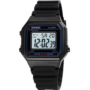 Skmei Heet Verkoop Digitale Horloge Mode Eenvoudige Sport Waterdichte Lichtgevende Trend Multi-Functionele Mannen Of Vrouwen Elektronische Horloge