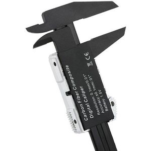 6inch Digitale Schuifmaat 0-150mm LCD Elektronische schuifmaat Carbon Fiber Gauge hoogte meten gereedschap instrumenten micrometer