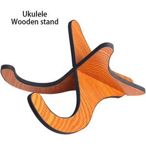 Houten Viool Stand Ukulele Houten Houder Frame Muziekinstrument Stand Banjo Mandoline Viool Display Stand Rack Accessoires