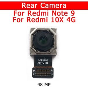 Originele Achteruitrijcamera Voor Xiaomi Redmi Note 9 10X 4G Note9 Back Belangrijkste Big Camera Module Flex Kabel Vervanging onderdelen