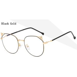 Vrouwen onregelmatige Brilmonturen Mode Kleine Bee Transparant Glazen Bijziendheid Verziend Lezen Bril Frame 5 Kleur N5