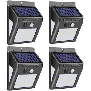 100LED Solar Light Outdoor Solar Lamp PIR Motion Sensor Wandlamp Waterdichte Zonne-energie lichten voor Tuin Decoratie