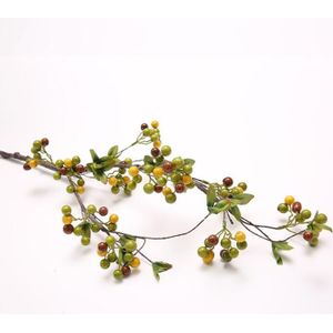 3 st DIY Fruit Bessen Kunstmatige cherry Boeket Voor Wedding Thuis Party Decoratieve 100 cm Lengte Bruiloft Centerpieces