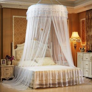 Elegante Koepel Klamboe Luifel Kant Prinses Stijl Klamboe Bed Gordijn Netting Klamboe Voor Baby Slapen